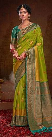 Green-Designer-Saree